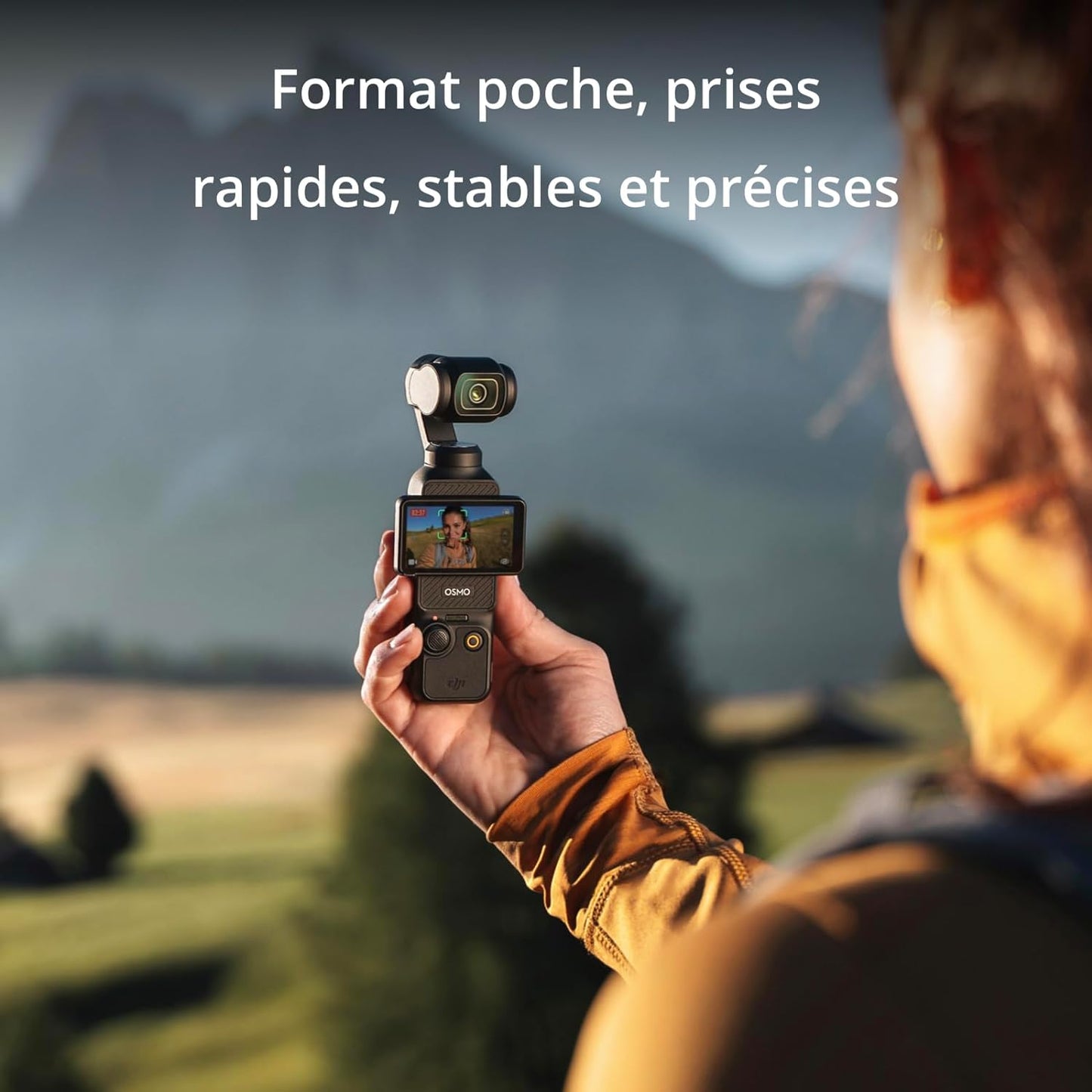 DJI Osmo Pocket 3 – Caméra portable avec Stabilisation à 3 axes – 4K