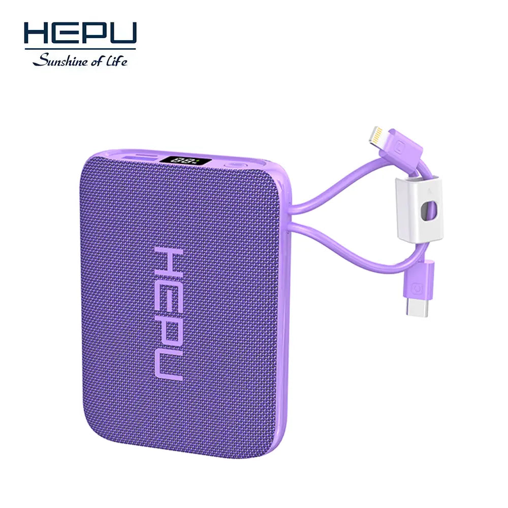 Power Bank Hepu HP-235 20000mAh 22.5W avec Fonction de charge rapide